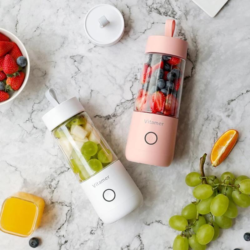 Blender Portable Rechargeable USB - Mixer Smoothie Compact avec Batterie Intégrée
