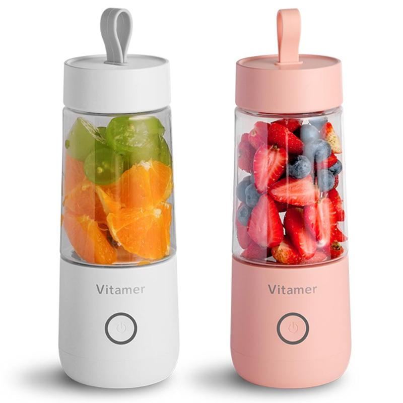 Blender Portable Rechargeable USB - Mixer Smoothie Compact avec Batterie Intégrée